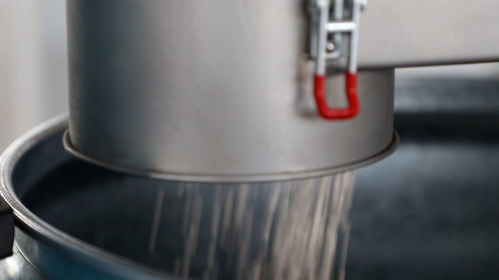 molecular sieve production