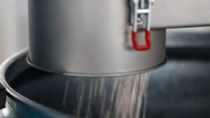 molecular sieve production