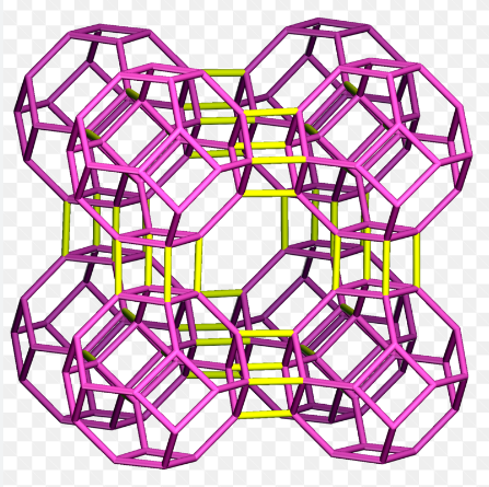 Molecular sieve structure