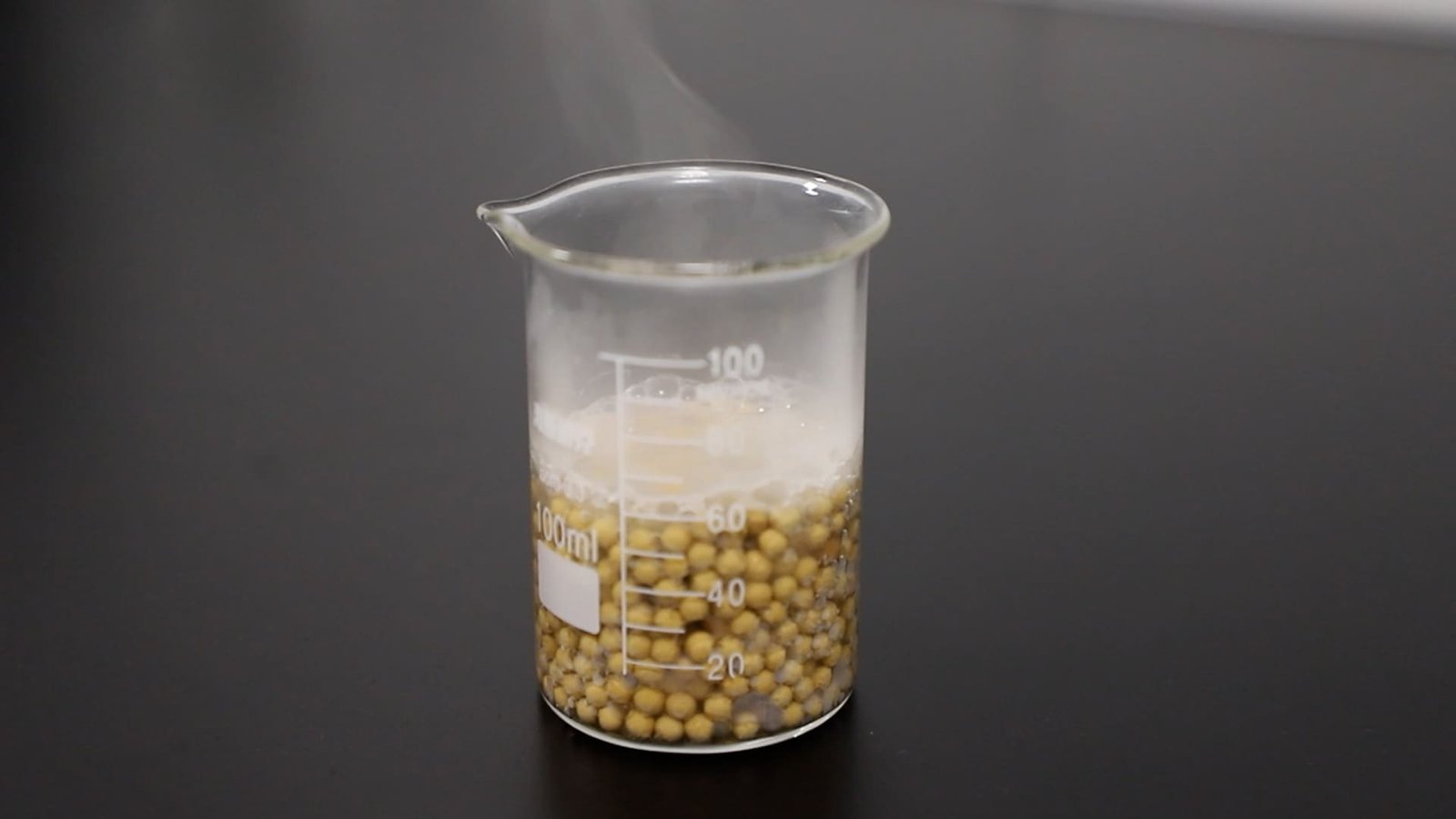A graph showing a steep heating curve versus a gradual one