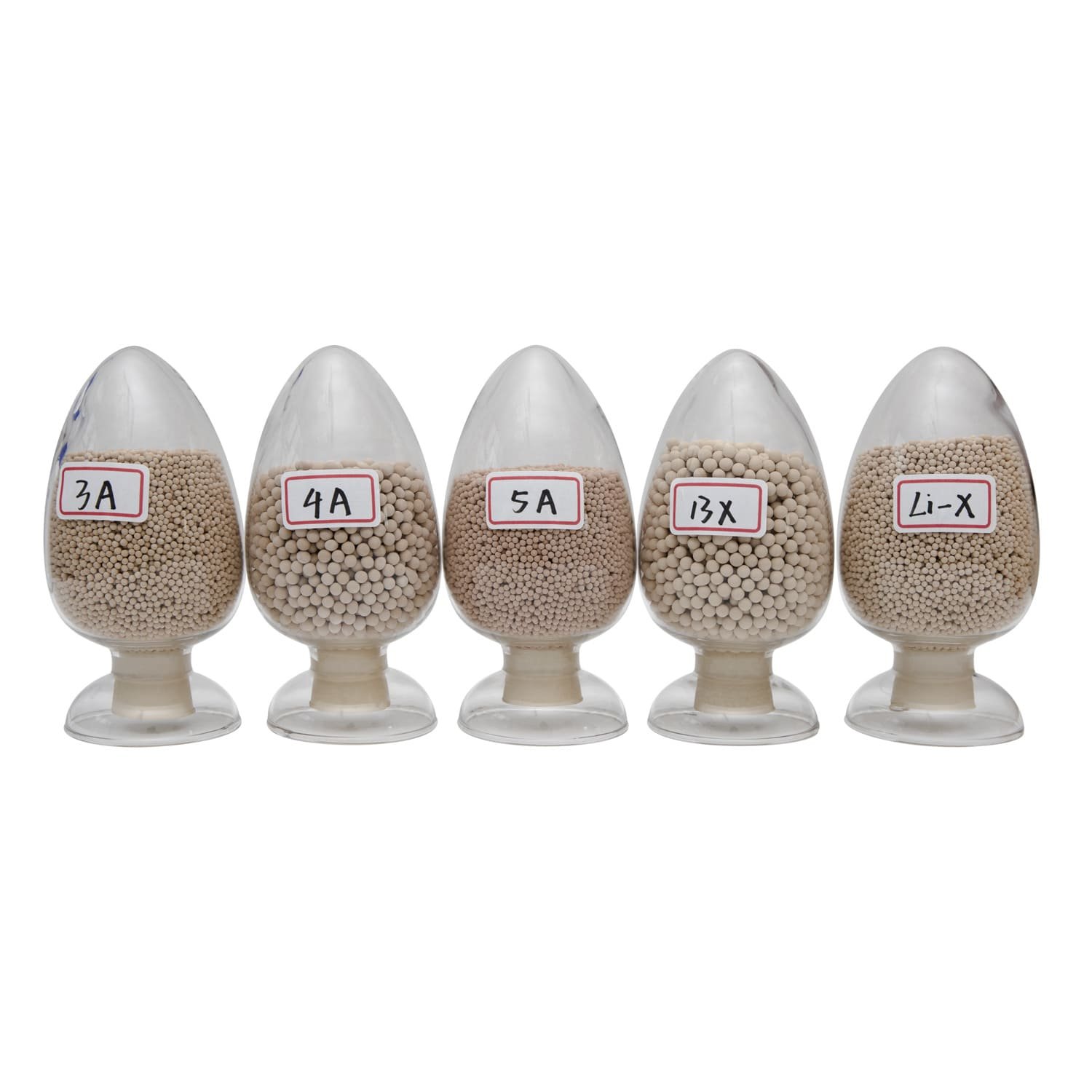 A diagram showing a contaminated molecular sieve pore next to a clean one.