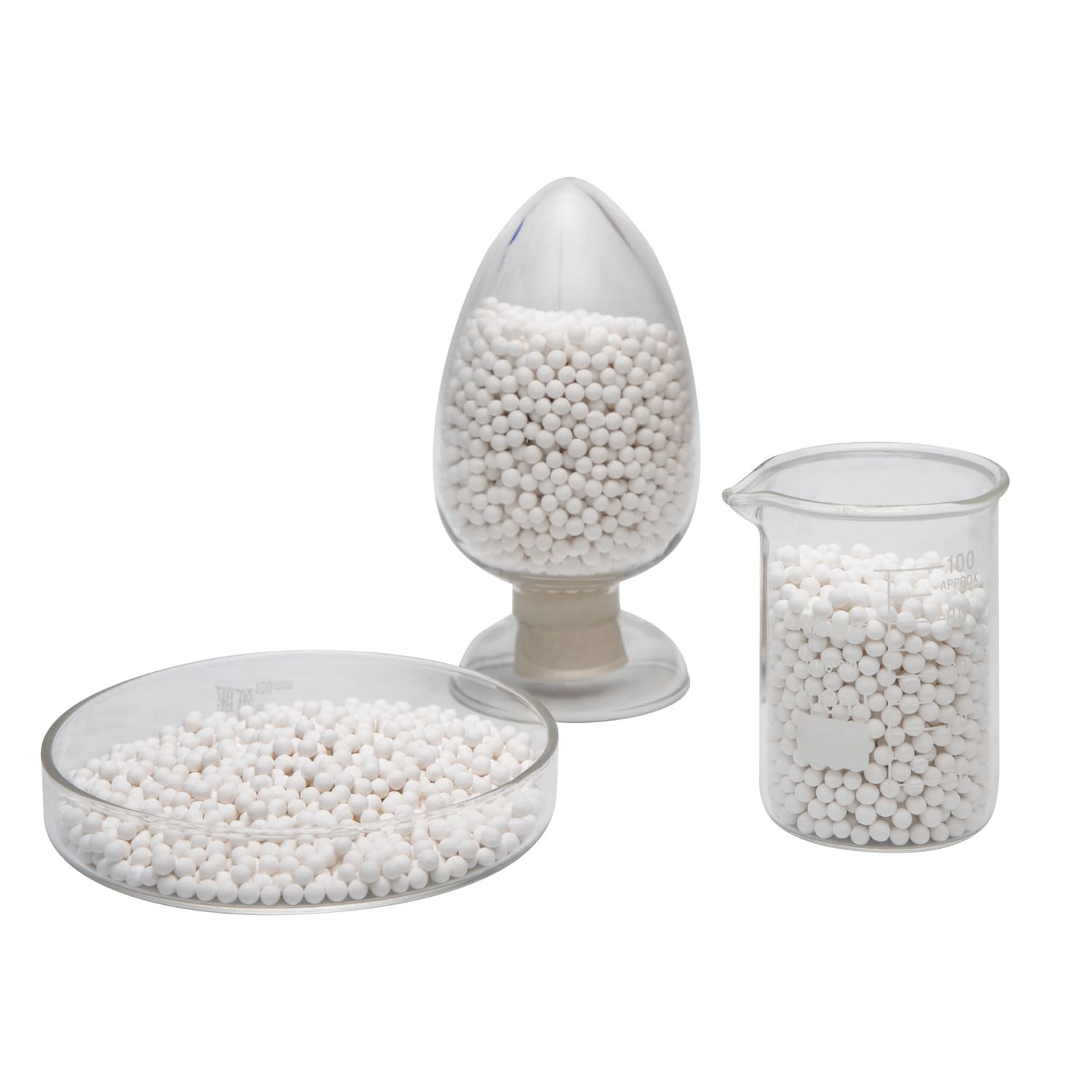 A diagram of a compressed air system showing pre-filters before a desiccant dryer.