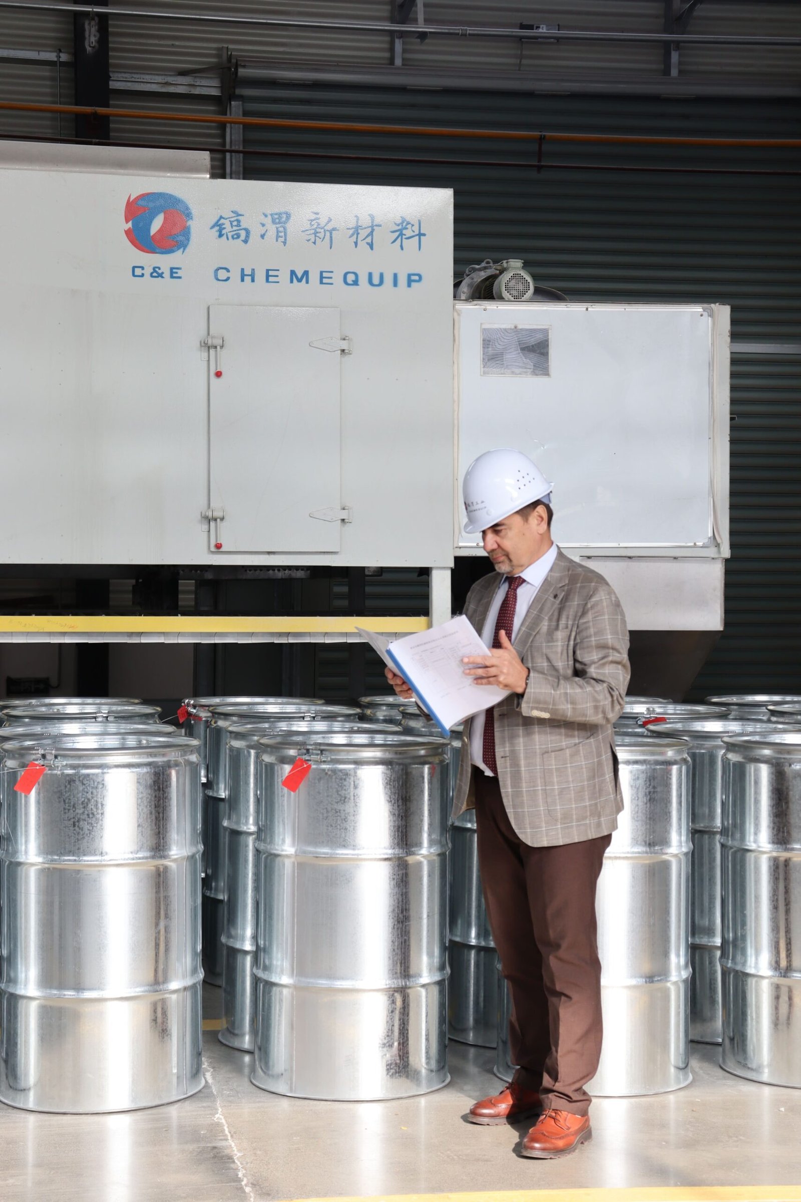 A close-up of molecular sieve beads in a container.